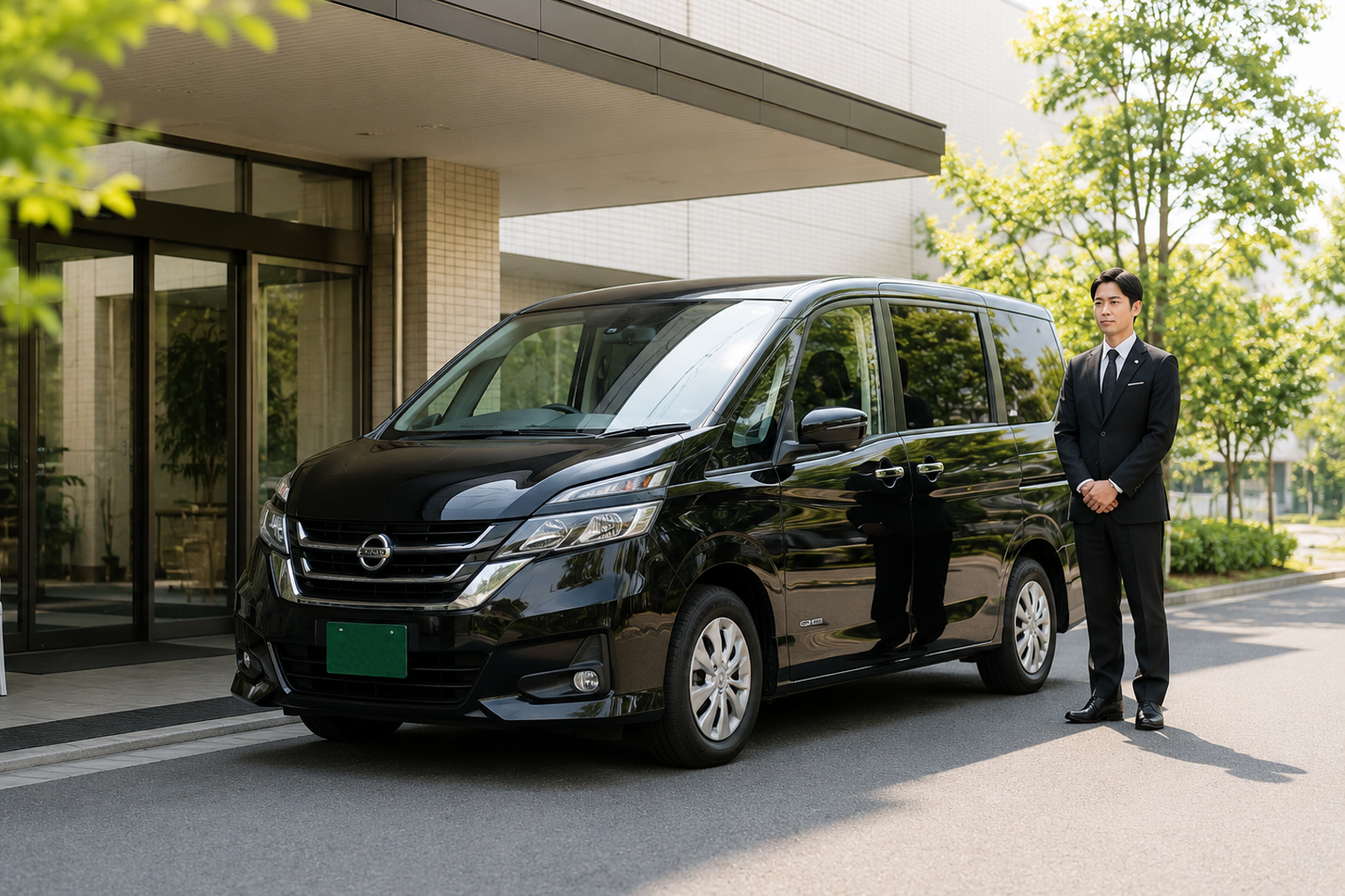 寝台車による搬送のイメージ