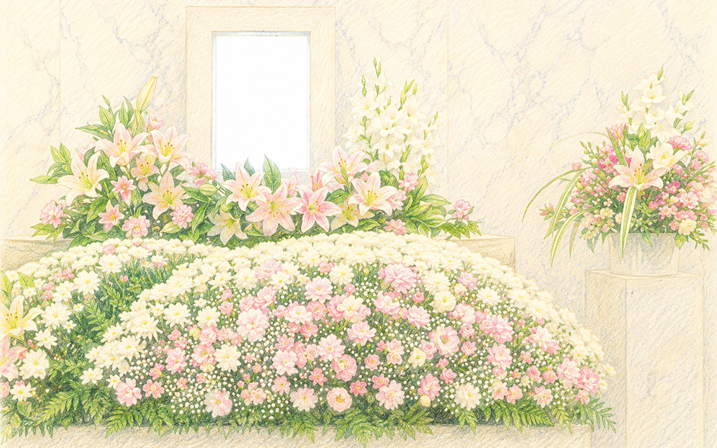 一日葬 + 自由送プラン ～愛慕～